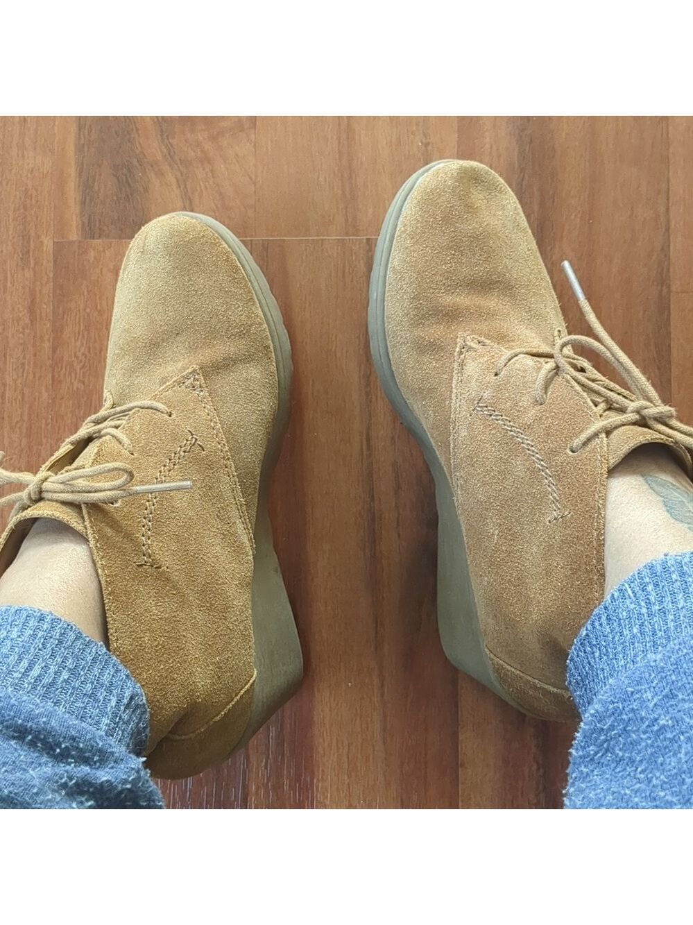 White Mountain Wedge Boots